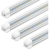 T5 Integrated LED Tube Light | 3ft 14W Fixture | Clear Lens Strip Lighting