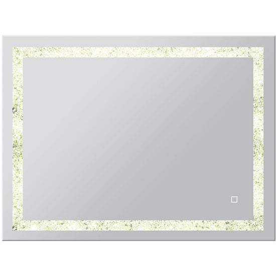 36"x48" LED Mirror Light, Adjustable CCT, 67W, Dimmable Wall-Mounted Vanity Mirror