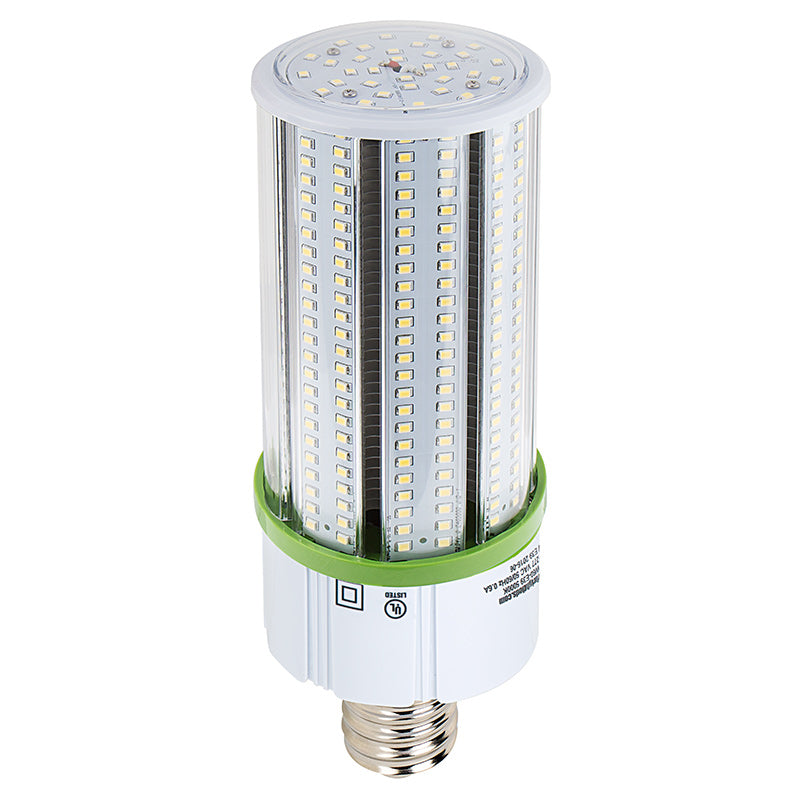 80W LED Corn Light Bulb, 5700K Daylight, E26/E39 Base, Retrofit for Indoor/Outdoor Lighting