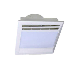 Exhaust Fan with LED Light | 45W Bathroom Ceiling Vent Fan | Quiet & Bright