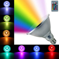 PAR38 20W RGB LED Bulb | Waterproof IP65 | E27 Base | Color Changing Outdoor Light