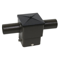 Dual Tenon Adapter for 4" & 5" Square Pole – Mount 2 Fixtures Securely