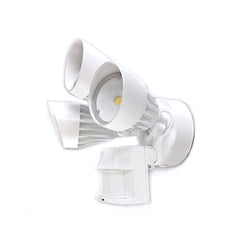 30W LED Triple Head Motion Security Light | Outdoor Flood Light | Adjustable Sensor