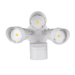 30W LED Triple Head Motion Security Light | Outdoor Flood Light | Adjustable Sensor