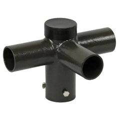 Triple Tenon Adapter | 90° T-Shape Pole Mount | Holds 3 Fixtures | 2-3/8" OD