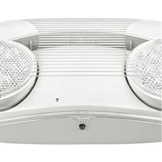 Twin Head LED Emergency Light | Wet Location Rated | Exit Sign Lighting Fixture