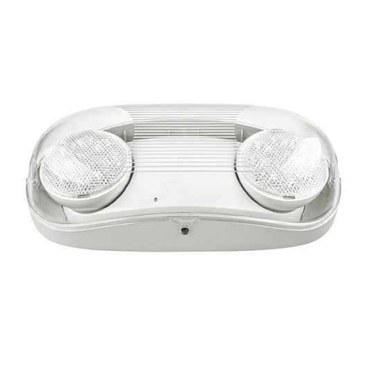 Twin Head LED Emergency Light | Wet Location Rated | Exit Sign Lighting Fixture