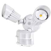 20W LED Double Head Motion Security Light | Outdoor Sensor Flood Light | Waterproof