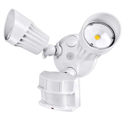 20W LED Double Head Motion Security Light | Outdoor Sensor Flood Light | Waterproof