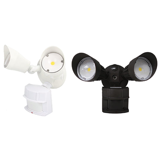20W LED Double Head Motion Security Light | Outdoor Sensor Flood Light | Waterproof