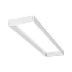 1×4 LED Surface Mount Kit, Compatible with 1×4 Backlit & Troffer Panels, Ceiling Mount Frame