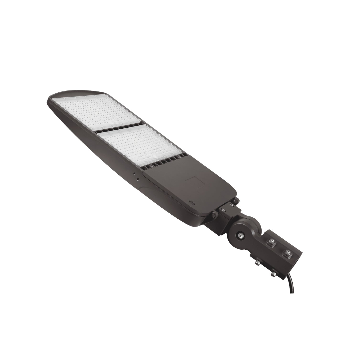 240W LED Shoebox Area Light with Photocell, 5700K Daylight, Parking Lot Light, UL Listed, Outdoor Fixture