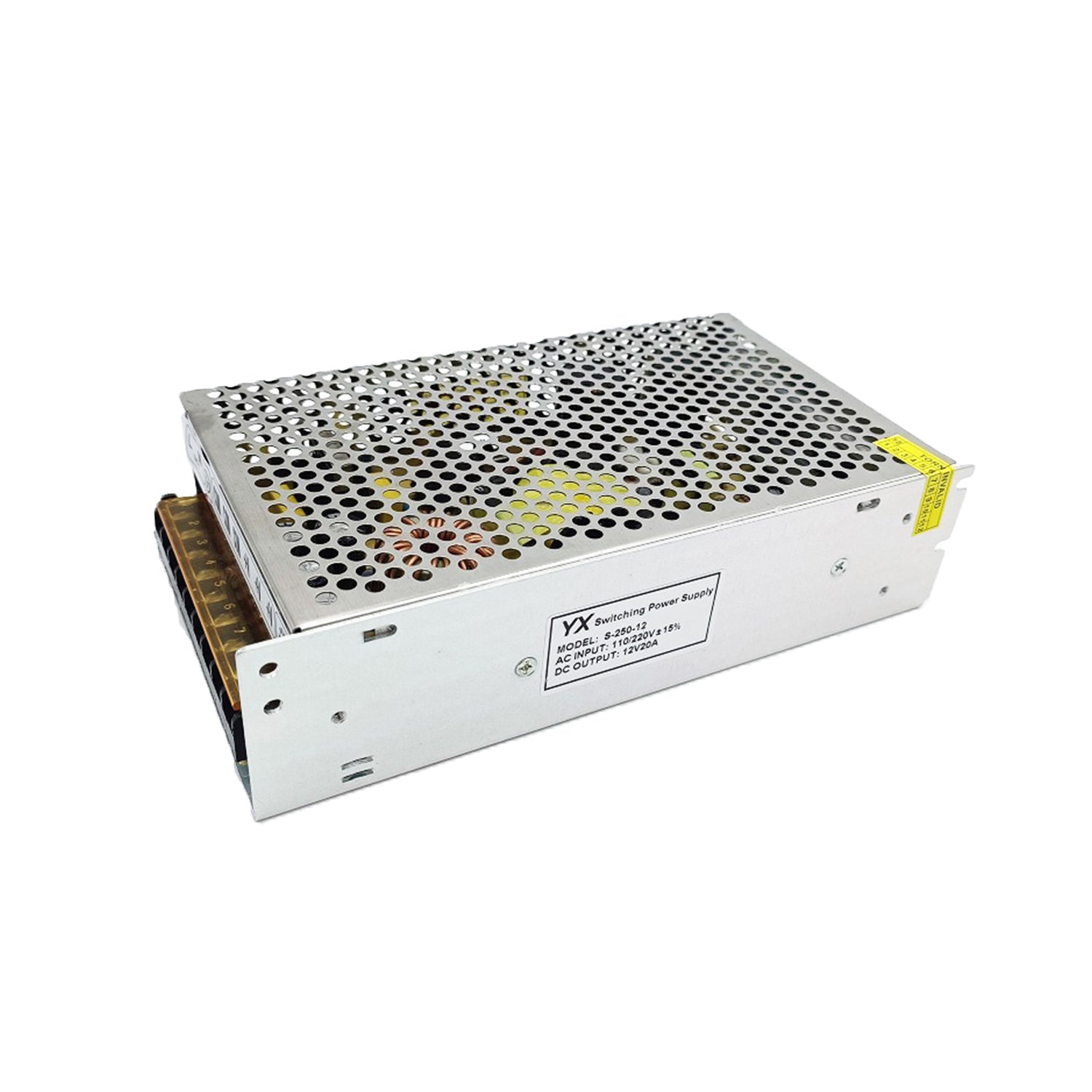 250W 12V 21A Indoor Switching Power Supply – Compact Design for LED Lighting