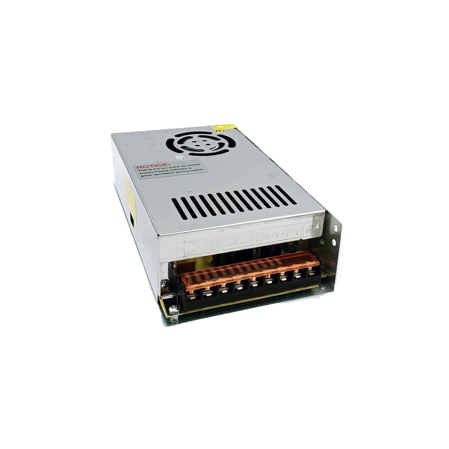 250W Indoor Switching Power Supply, 12V 21A, Active Fan Cooling, Reliable LED Driver for Lights