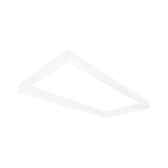 1×4 LED Surface Mount Kit, Compatible with 1×4 Backlit & Troffer Panels, Ceiling Mount Frame