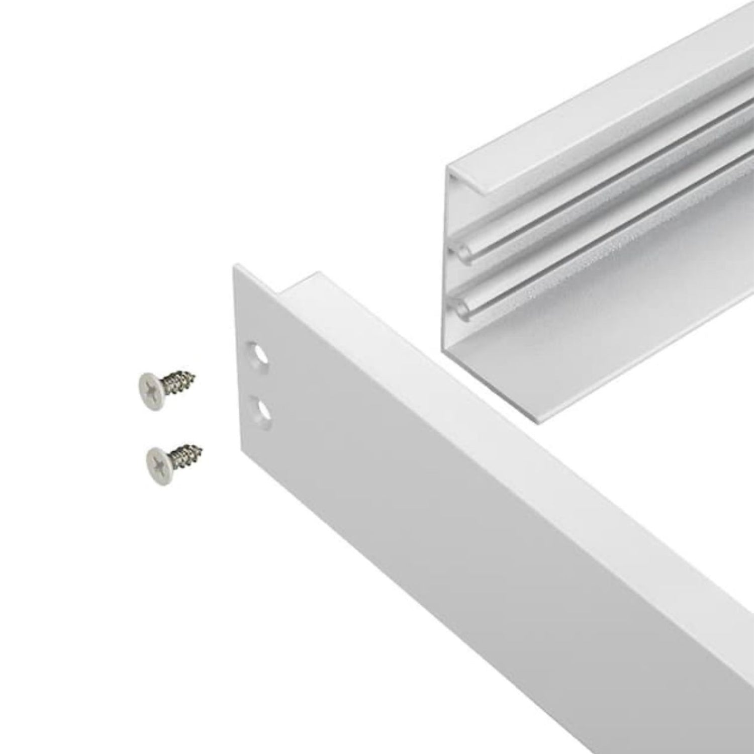 2×2 LED Surface Mount Kit, Compatible with 2×2 Backlit & Troffer Panels, Ceiling Mount Frame