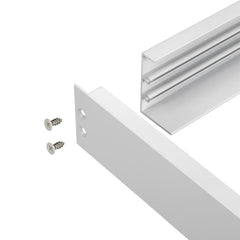 2×4 LED Surface Mount Kit, Compatible with 2×4 Backlit & Troffer Panels, Ceiling Mount Frame