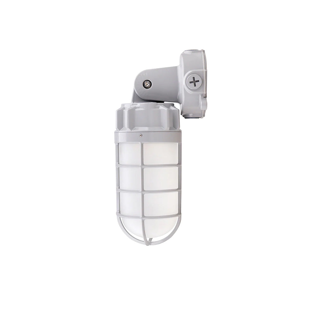21W LED Jelly Jar Light, 5000K, Vapor Proof, UL DLC Listed, Industrial Light Fixture