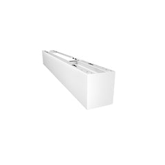 Architectural Linear Suspended LED Light, Downlight Only, Power & CCT Adjustable, Modern Office Fixture