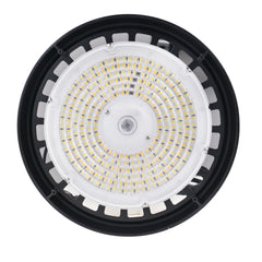 UFO LED High Bay Light – 150W/200W/240W Adjustable, 3CCT 4000K/5000K/5700K, 0-10V Dimmable, 160LM/W, Commercial Lighting