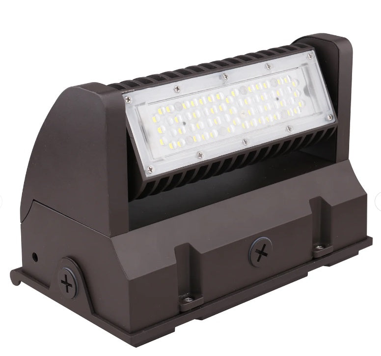 40W Rotatable Wall Pack, 5400Lumens – 5700K – UL DLC Listed Led Plus