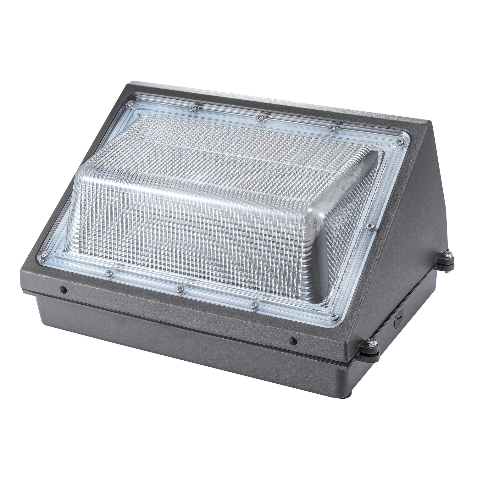 100W LED Wall Pack Light, Semi-Cutoff Design, 5000K, AC 120-277V, Outdoor Commercial Lighting