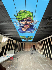 2x4 Design Panels for Smoke Shop or Barbershops