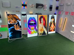 2x4 Design Panels for Smoke Shop or Barbershops