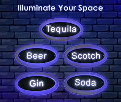 Cooler Door signs 1x2ft