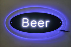 Cooler Door signs 1x2ft