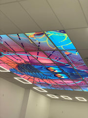 2x4 Design Panels for Smoke Shop or Barbershops