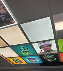 2x2 Design Panels for Smoke Shop or Barbershops