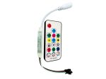 Mini Pixel RGB LED Strip Controller, 358 Modes, Music Sync, Remote Control, Color Changing Light Controller