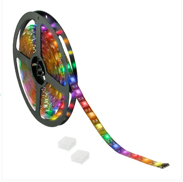 RGB Chasing Led Strip Light 32ft with Remote & Power Supply Super LED Plus