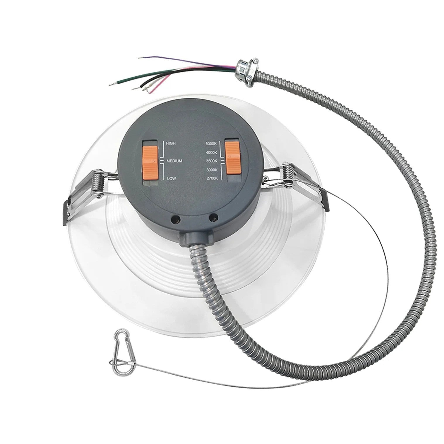 6 Inch Wattage & CCT Selectable LED Commercial Downlight 12/17/22W Led Plus