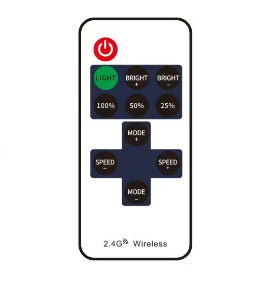 Mini Bluetooth LED Controller Dimmer, Single Color, 72W DC 5-24V, Wireless Light Control