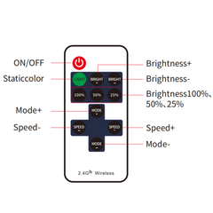 Mini Bluetooth LED Controller Dimmer, Single Color, 72W DC 5-24V, Wireless Light Control
