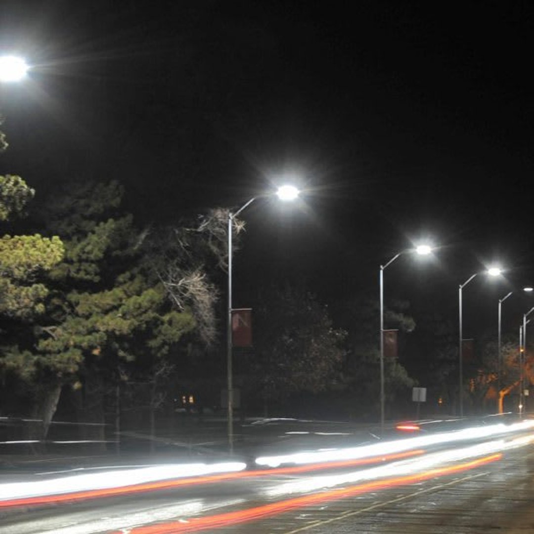 240W Led Shoebox Street Light (AM Bracket Built-in) 140 LM/W 5700K UL DLC LISTED My Store