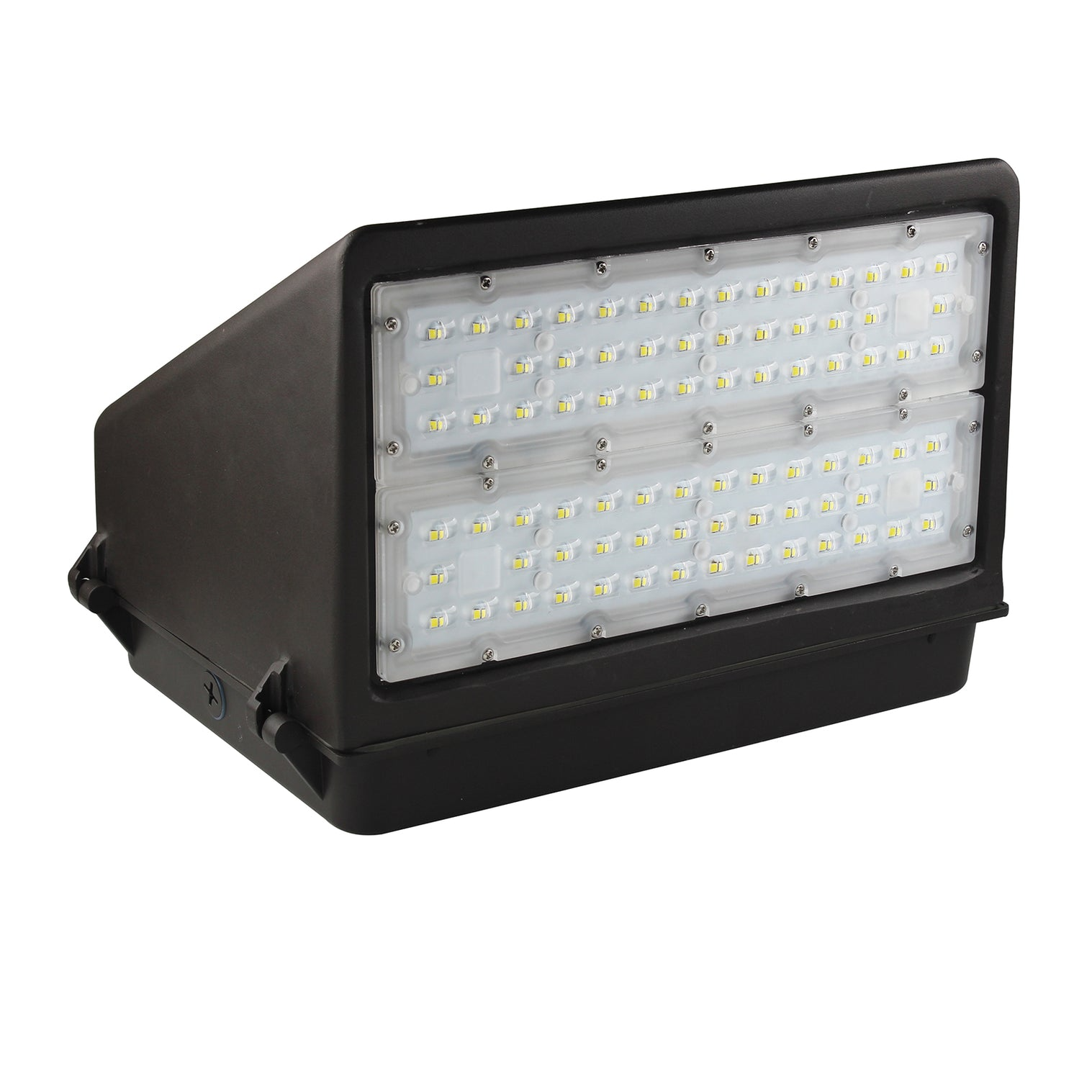 80W LED Full Cut-Off Wall Pack Light – AC 100-277V, 5000K Daylight, Photocell Included | Model FWP-80W-120V-50K-P