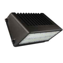 80W LED Full Cut-Off Wall Pack Light – AC 100-277V, 5000K Daylight, Photocell Included | Model FWP-80W-120V-50K-P