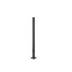 20ft 4x4" Square Steel Light Pole | 11 Gauge | Outdoor Commercial Lighting Pole