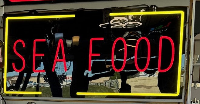 Assorted Neon Signs 30" with power supply and chain/ Business Window Signs Super LED Plus