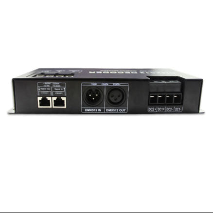 DMX512 LED Decoder | RGB Light Controller | 8A Channel Output | Stage/Strip Lighting