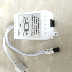 LED RGB IR Controller | 24 Key Remote | Strip Light Color Controller + Dimmer