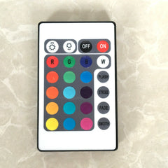 LED RGB IR Controller | 24 Key Remote | Strip Light Color Controller + Dimmer