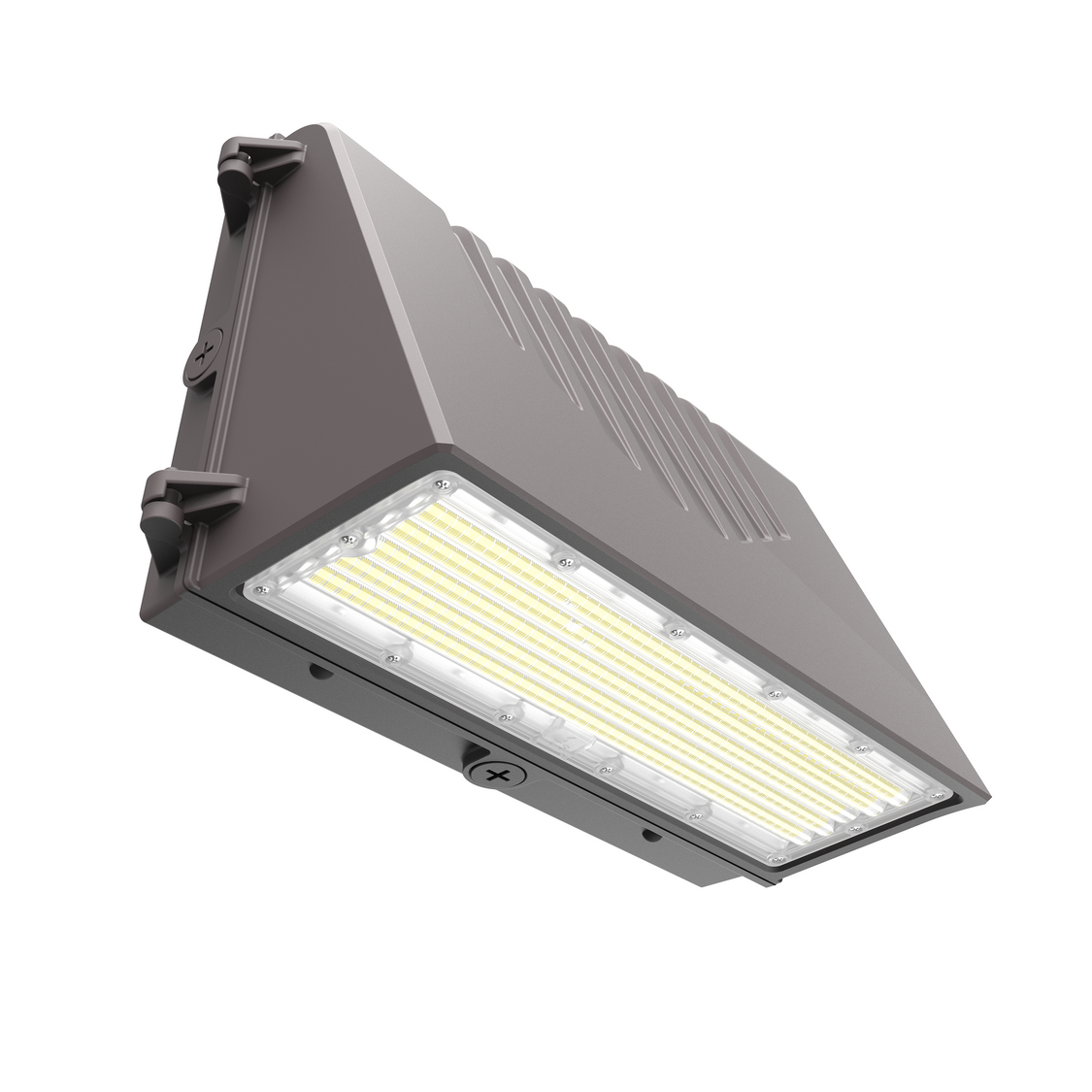 LED Wall Pack Light 60W/90W/100W/120W Selectable, 3000K/4000K/5000K CCT, Full Cut-Off, 120–277V | Outdoor Commercial Lighting