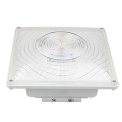 LED Canopy Light 55W – 7425LM 5000K Cool White Ceiling Light, Garage Parking Lot Fixture, UL DLC Certified, Replaces 100-150W Metal Halide