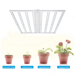 660W LED Grow Light, 0-10V Dimmable, AC 120-277V, Full Spectrum Indoor Plant Light | GLMB-660W