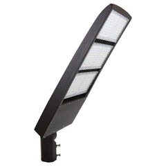 450W Led Shoebox Street Light with Photocell (AM Bracket Built-in) Parking Lot Pole Light/5700K/ UL DLC LISTED Super LED Plus