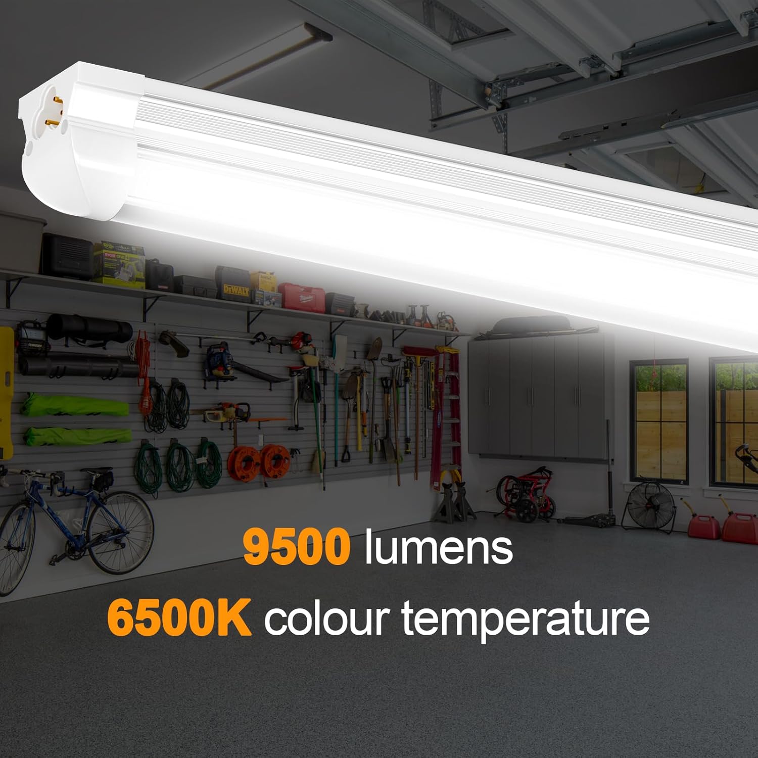 T8 8FT 60W Integrated Tube light Stripy Cover Lens (20pcs in a box) Led Plus